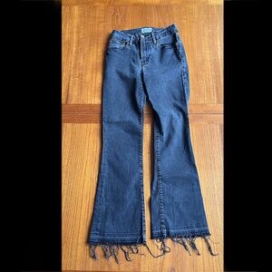Frame Jeans Le Crop Mini Boot - Size 25